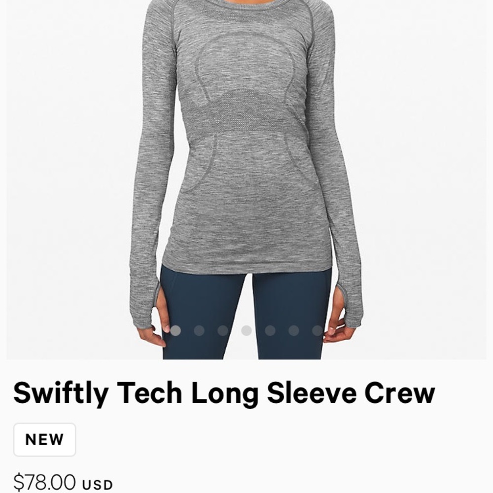 Swiftly tech long sleeve crew